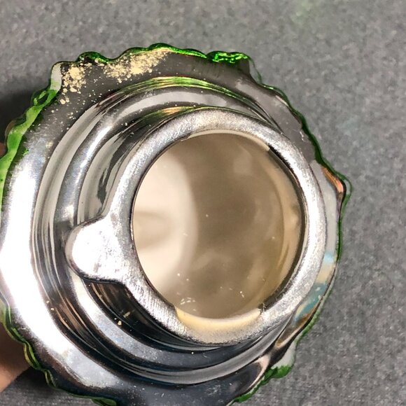 Ceramic Christmas Tree Teapot Hand Painted Metallic Glazed 1998 By Allure Home - Picture 7 of 16